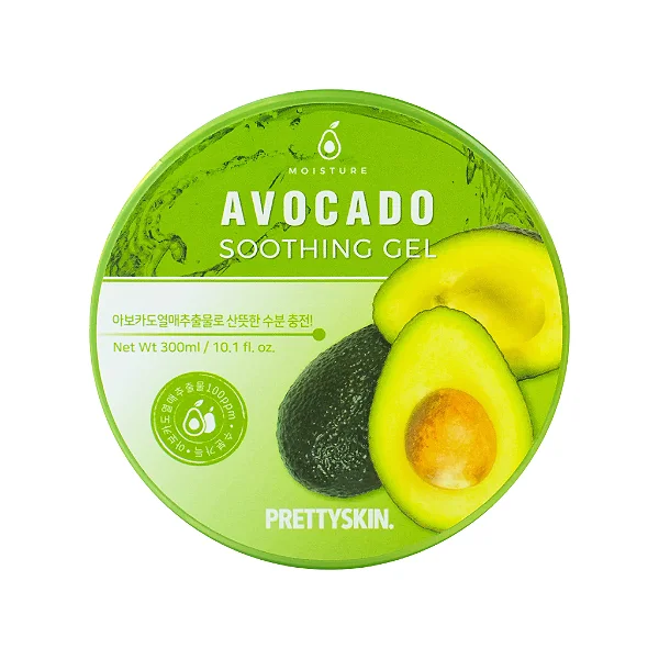 Hidratante Calmante Face e Corpo Avocado Soothing Gel 300ml - Prettyskin