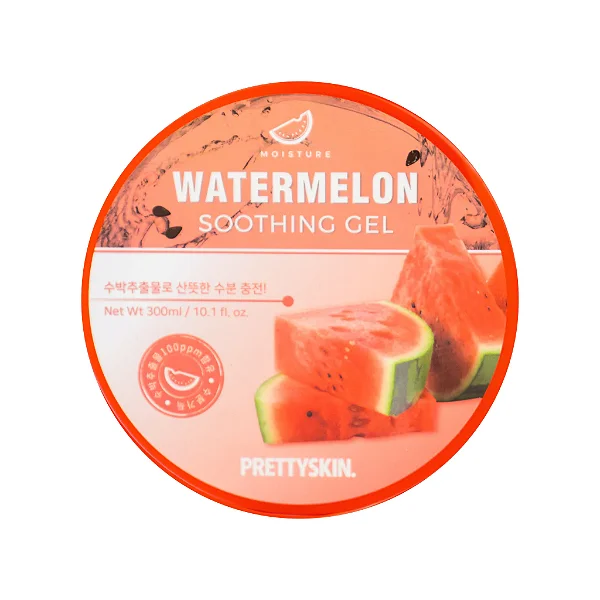 Hidratante Calmante Face e Corpo Watermelon Soothing Gel 300ml - Prettyskin