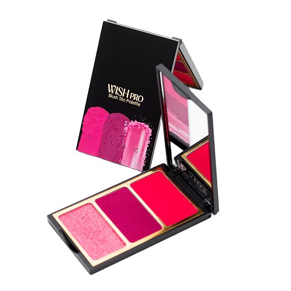 Paleta Wish Blush Trio Palette Lilac - Michelly Palma