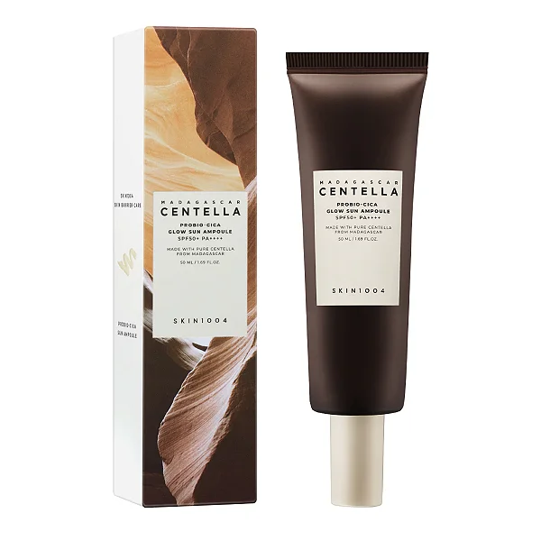 Protetor Solar Probio-Cica Glow Sun Ampoule FPS50+ PA++++ 50ml - Skin1004