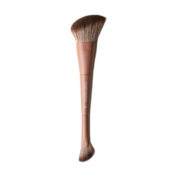 Pincel Duplo Angular Pro Series 02 - Mascavo