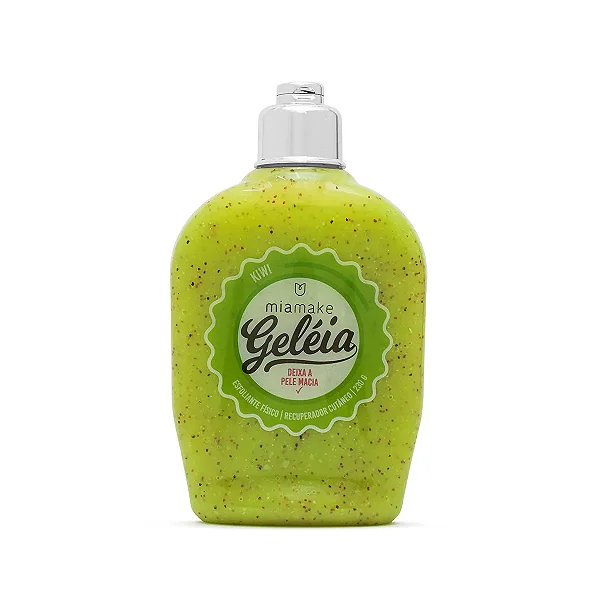 Geléia Esfoliante Corporal Kiwi 230g - Mia Make