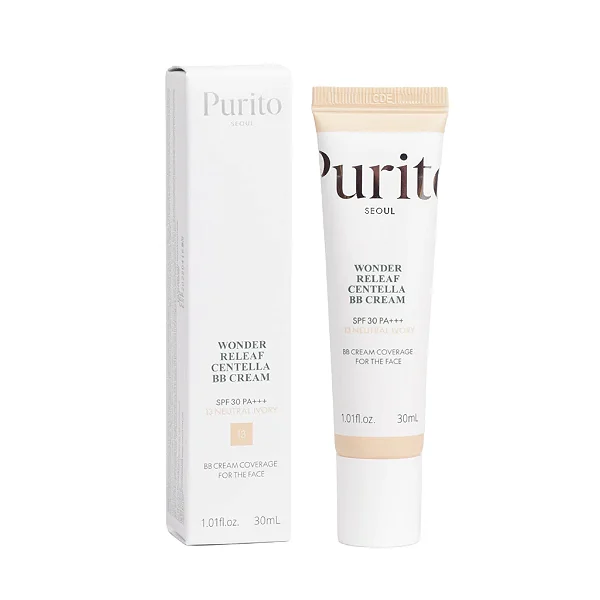 BB Cream Wonder Releaf Centella FPS30 PA+++ 30ml - Purito