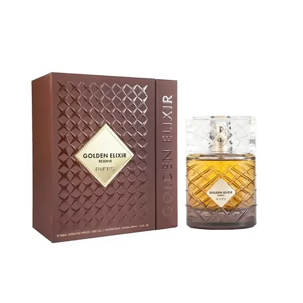 Riiffs Golden Elixir Reserve Eau de Parfum 100ml - Perfume Árabe Unissex