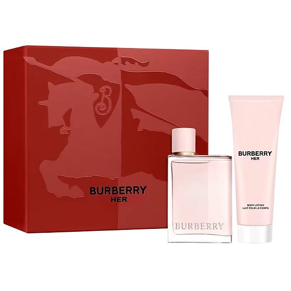 Kit Burberry Her Eau de Parfum 50ml + Body Lotion 75ml - Perfume Feminino