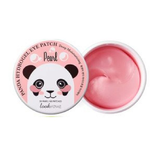 Máscara para Olhos Panda Hydrogel Eye & Smile Pearl 60 Patches - Look At Me