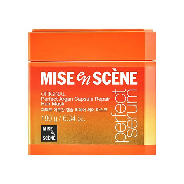 Máscara Capilar Perfect Serum Argan Capsule Repair Hair Mask 180g - Mise en Scene