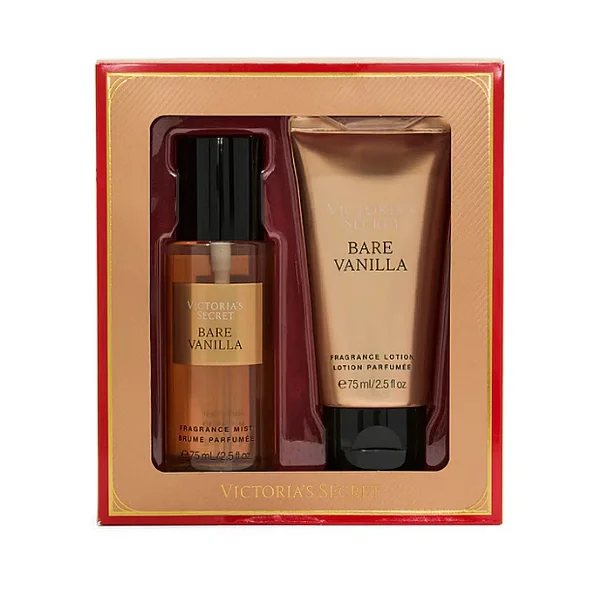 Kit Mini Splash e Hidratante Bare Vanilla - Victoria's Secret