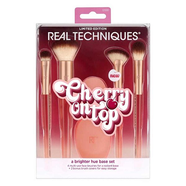 Kit de Pincéis Cherry On Top - Real Techniques