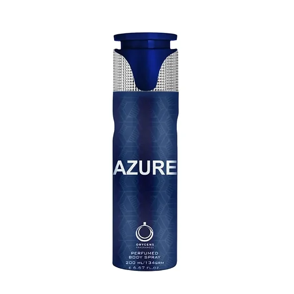 Body Spray Árabe Masculino Azure 200ml - Orygens