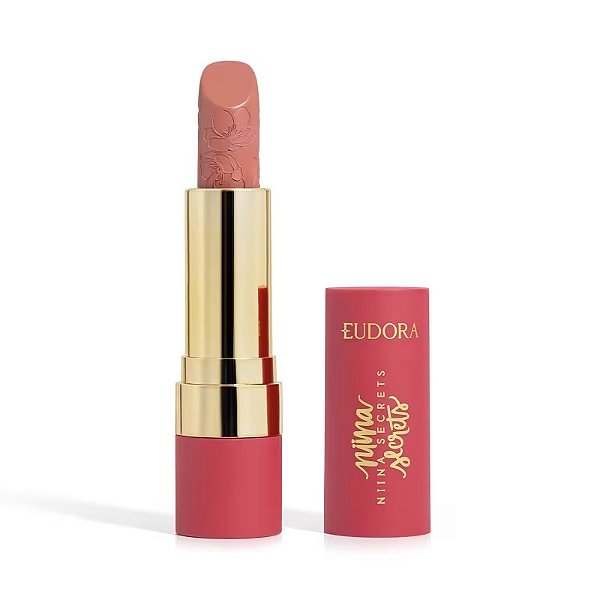 Batom Cremoso Soft Petals Rosé Pétala - Niina Secrets