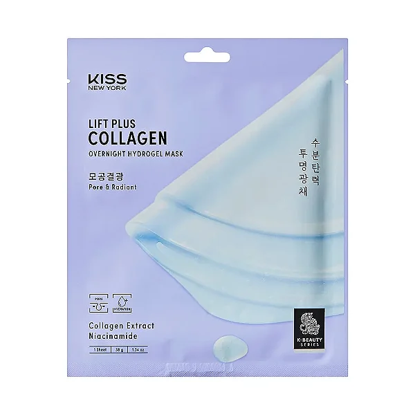 Máscara Facial de Hidrogel Lift Plus Collagen - Kiss New York