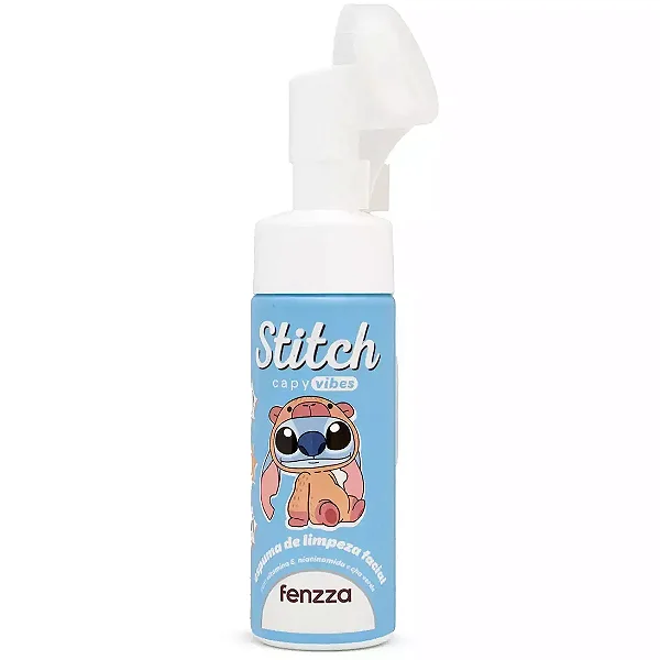 Espuma de Limpeza Facial Stitch Capy Vibes 150ml - Fenzza