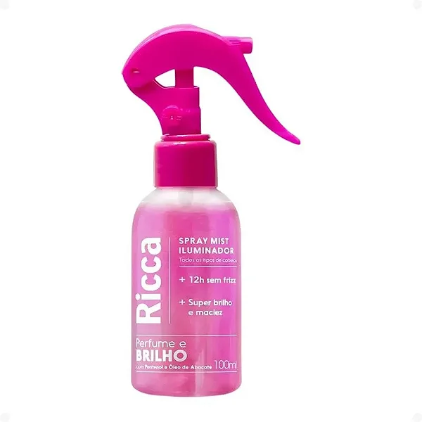 Perfume de Cabelo Spray Mist Iluminador 100ml - Ricca