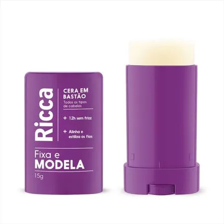 Cera em Bastão Anti Frizz 15g - Ricca