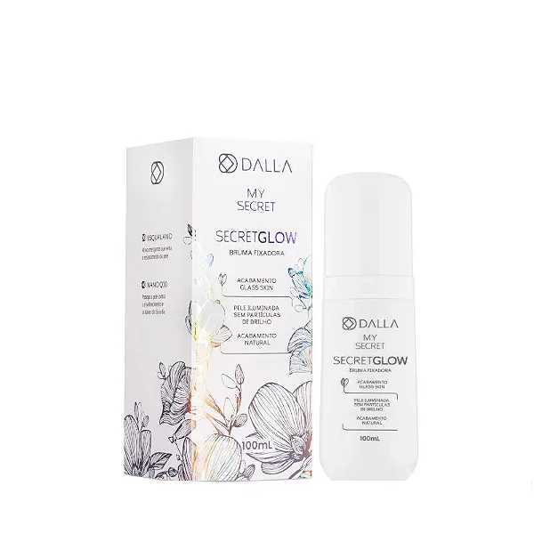 Bruma Fixadora Secret Glow My Secret 100ml - Dalla
