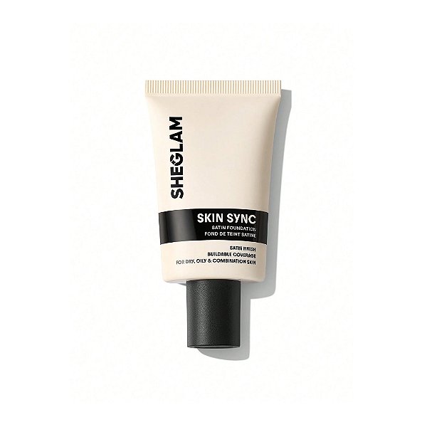 Base Acetinada Skin Sync Satin - SHEGLAM