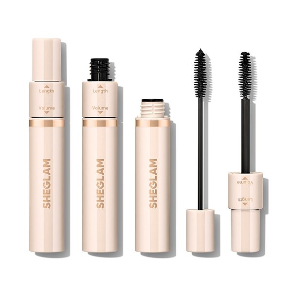 Máscara de Cílios 2 em 1 Lash Besties Black - SHEGLAM