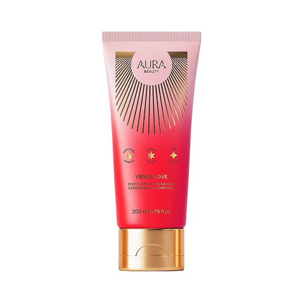 Hidratante Corporal Body Lotion Venus Love 200ml - Aura Beauty