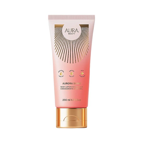 Hidratante Corporal Body Lotion Aurora Shine 200ml - Aura Beauty