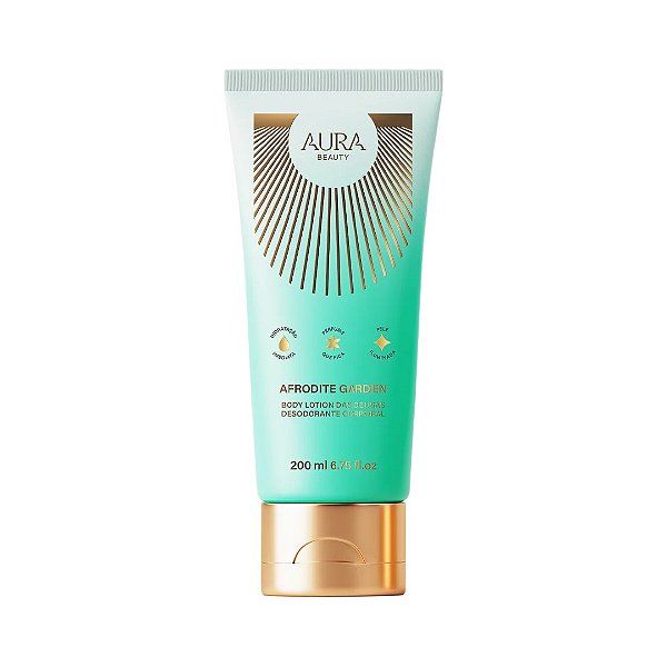 Hidratante Corporal Body Lotion Afrodite Garden 200ml - Aura Beauty