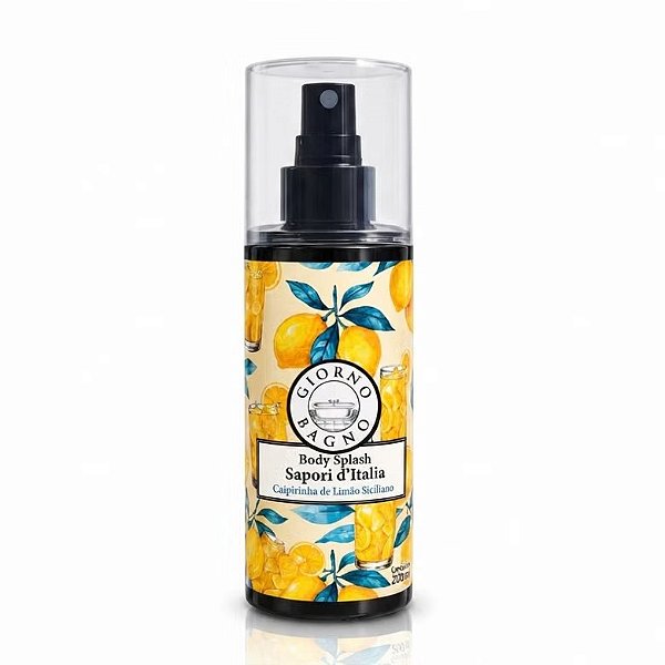 Body Splash Sapori d'Italia Caipirinha de Limão Siciliano 200ml - Giorno Bagno