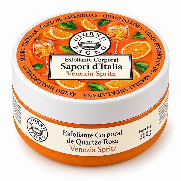 Esfoliante Corporal Sapori d'Italia Venezia Spritz 200g - Giorno Bagno
