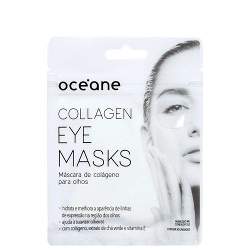 Máscara de Colágeno para Olhos Collagen Eye Mask 30 unid - Oceane
