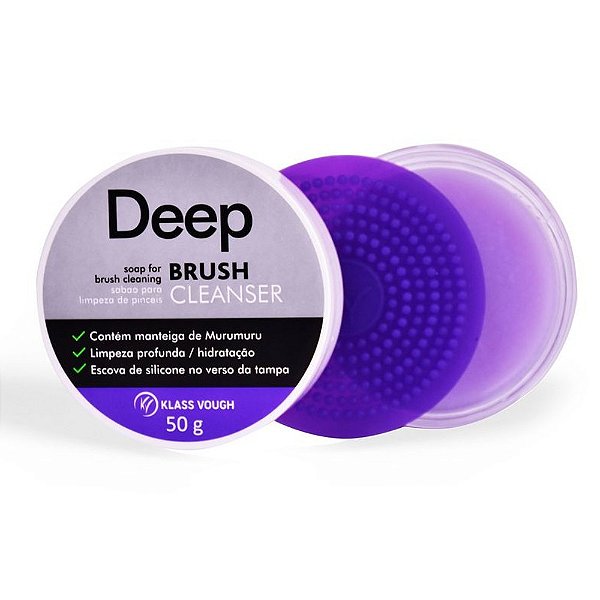 Limpador de Pincéis Sólido Deep Brush Cleanser - Klass Vough