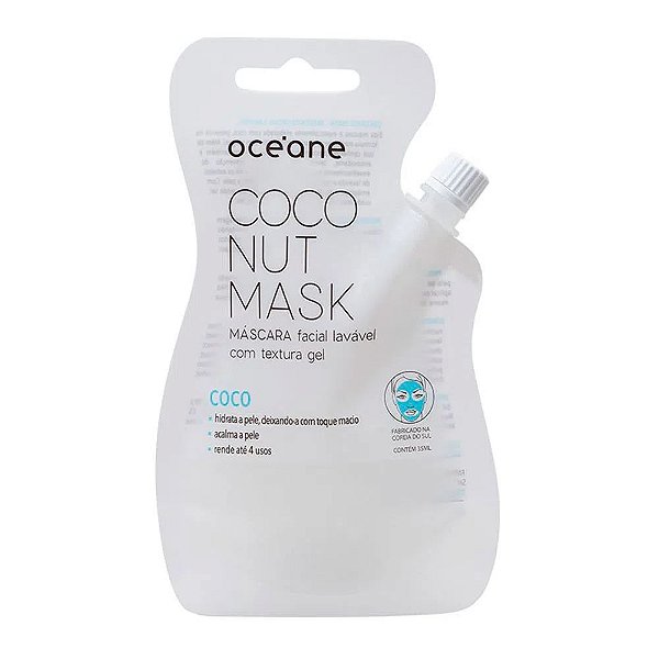 Máscara Facial Hidratante Coconut Mask - Oceane