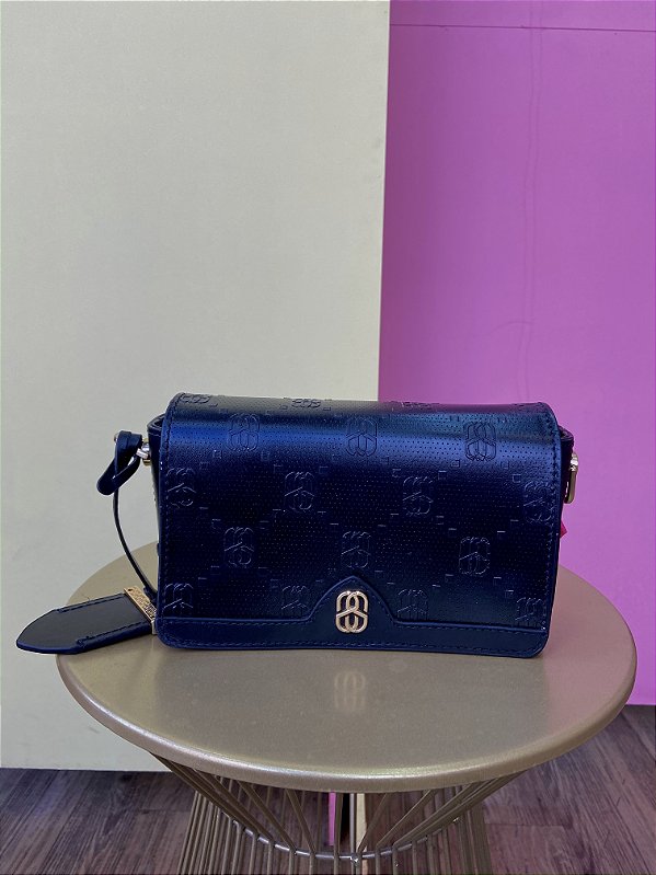 Bolsa Preta Pequena Tira Colo Schutz