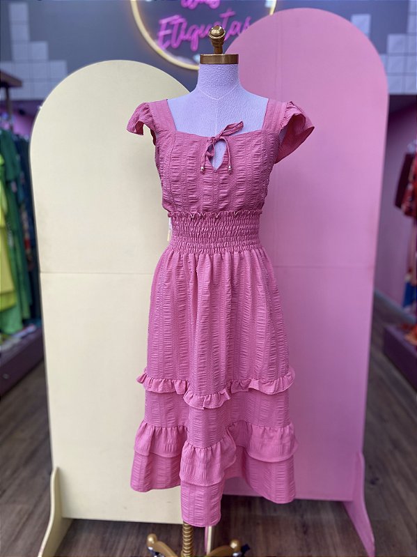 Conjunto Rose Cropped E Saia Maria Francia - GG