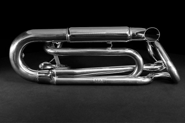Escapamento Inox Maf Buggy, Baja, Triciclo - Modelo Speedway