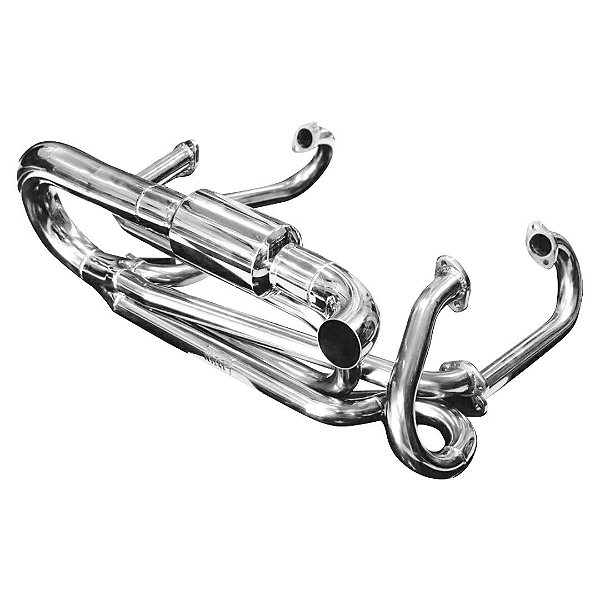 Escapamento Inox Maf Buggy, Baja, Triciclo - Modelo Speedway