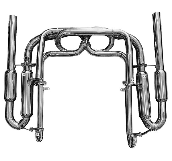 Escapamento Inox Maf Variant /sp2 /tl / Tc Mod Four Mufflers