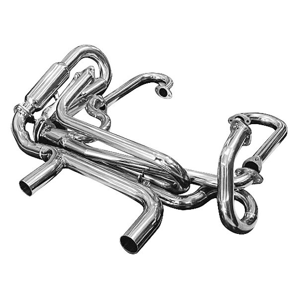 Escapamento Inox Maf Fusca - Modelo Speed Road Two Mufflers
