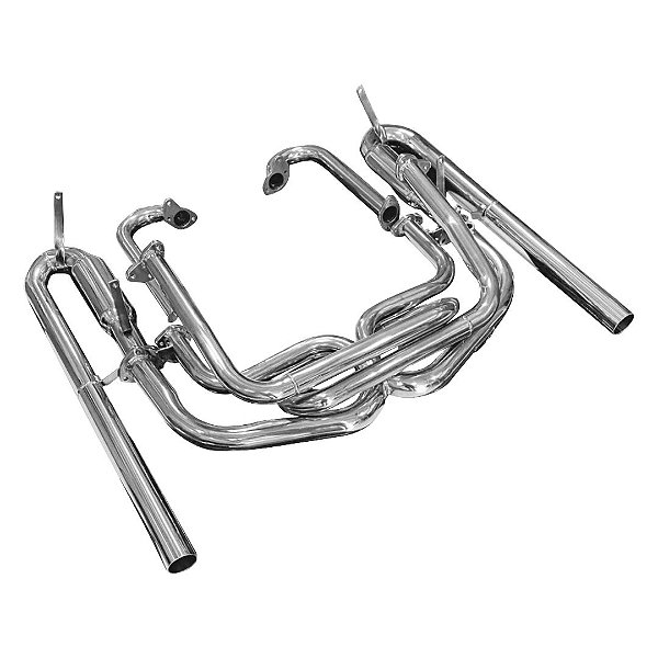 Escapamento Inox Maf Variant/sp2/tl - Saída Dupla