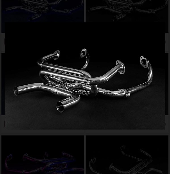 Escapamento Inox Maf Fusca - Street Power 37mm Interno