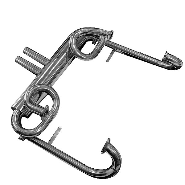 Escapamento Inox Maf Fusca - Modelo Porsche Gt