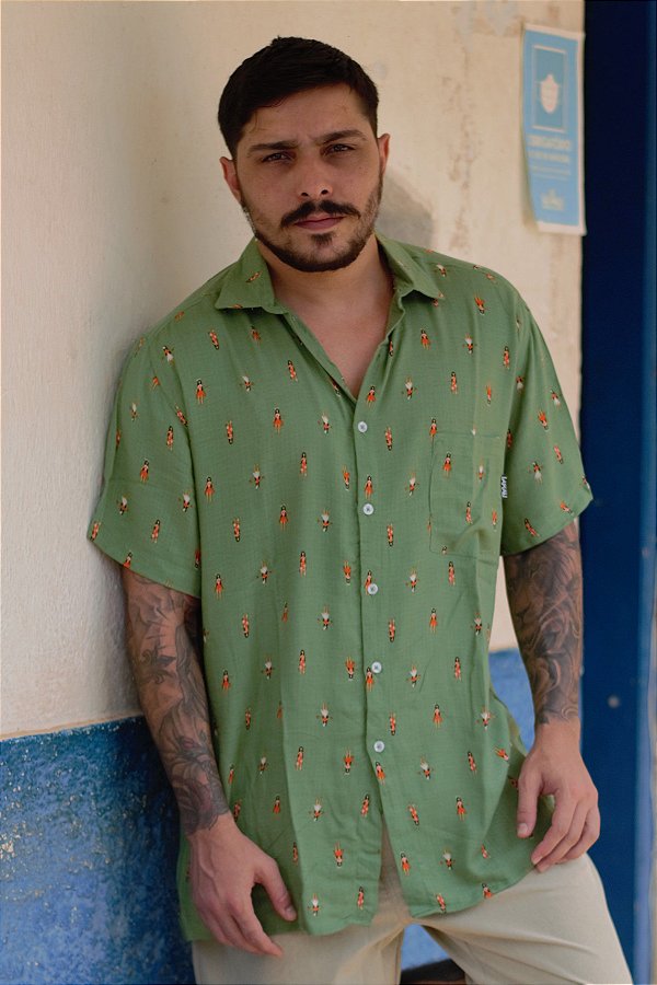 camisas estampadas havaianas