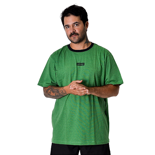Camiseta Verde Box Logo Lakau