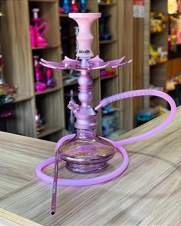 KIT NARGUILE COMPLETO ZEUS SINGLE - ROSE