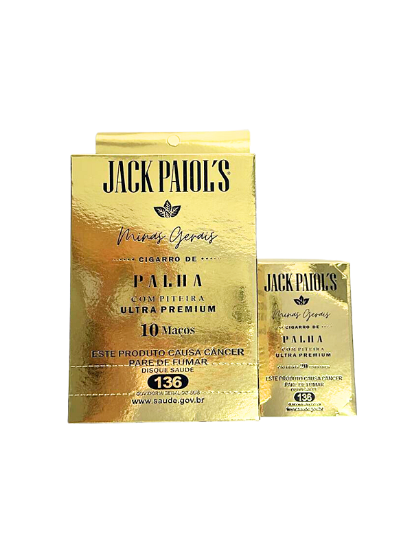 CIGARRO DE PALHA - JACK PAIOLS PREMIUM (COM PITEIRA)