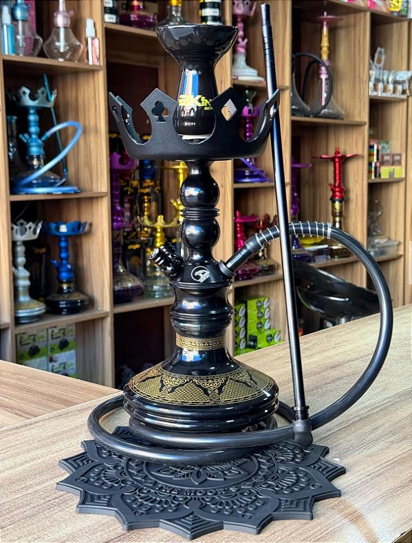 KIT NARGUILE COMPLETO ZEUS SINGLE + ITENS