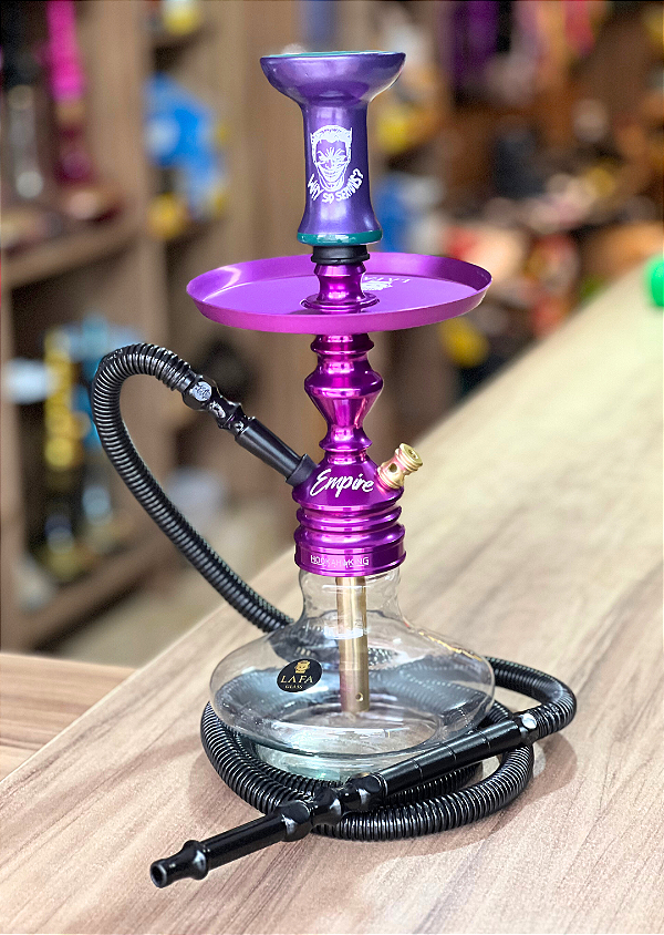 Narguile Empire Completo - Roxo