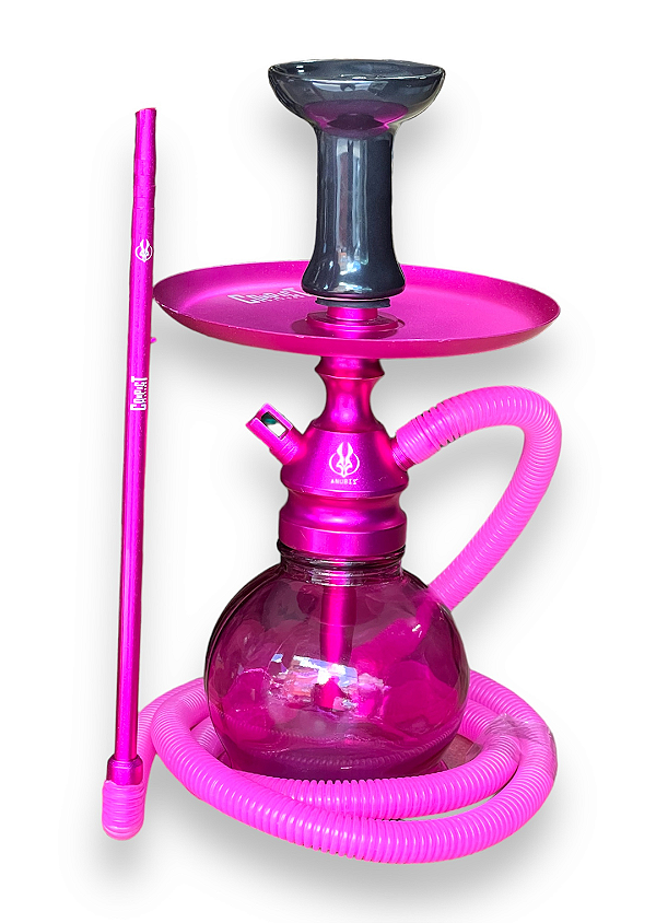 Narguile Anubis Completo Compact - Rosa Pink