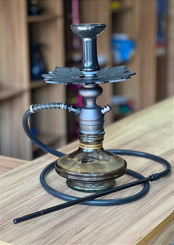TRITON ZIP COMPLETO - FUMÊ C/ DOURADO
