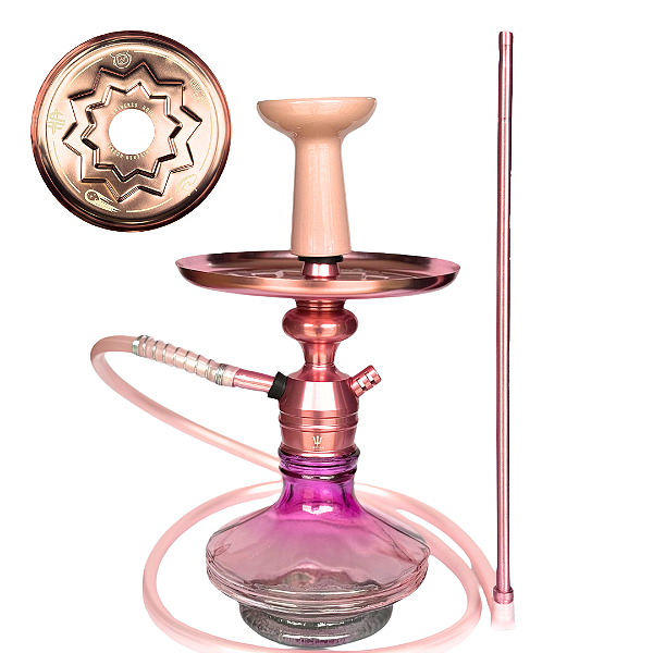 Narguile Completo Trinto Zip - Rose (Black Friday)