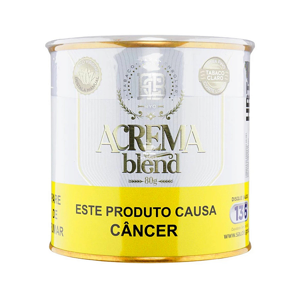 LATA ACREMA TABACO 80g