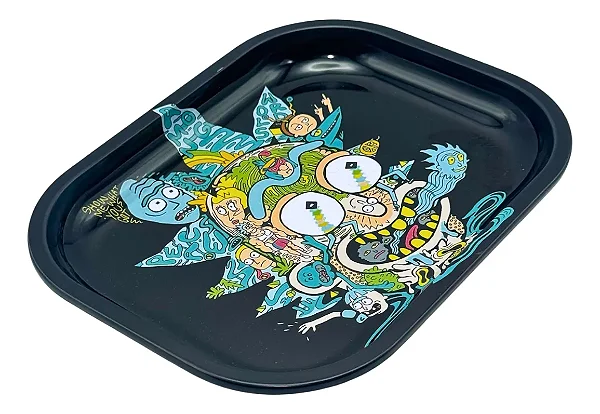 Bandeja de Metal Cokies -  Rick Morty